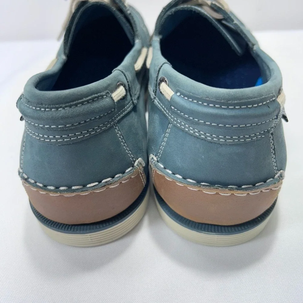 Dockers Darnell Genuine Leather Dress‎ Casual Men's  Boat Shoe Navy US 13M